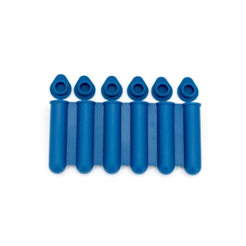 Zymoplas Eiswürfel Stick Tablett für Gefrierzylinder, Röhrenform, Schokoladenpuddingform, wiederverwendbar, waschbar, Hersteller, Haushaltsbar, Dunkelblau von Zymoplas