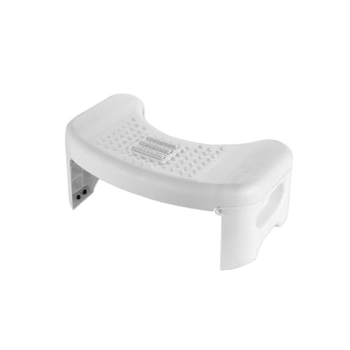 Zymoplas Fußhocker mit Rutschfester Oberfläche für das Töpfchentraining von Kindern. Umweltfreundliche und ungiftige PP Innenmöbel, Weiß Zymoplas Fußhocker mit Rutschfester Oberfläche für das Töpfchentraining von Kindern. Umweltfreundliche und ungiftige PP Innenmöbel, Weiß von Zymoplas