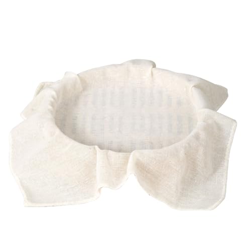 Zymoplas Gaze Gemüse Abdecktuch, gesund und langlebig für einfaches Dämpfen von gedämpften Korbgaze Küchen Dampfbrötchen, 60 * 60cm von Zymoplas