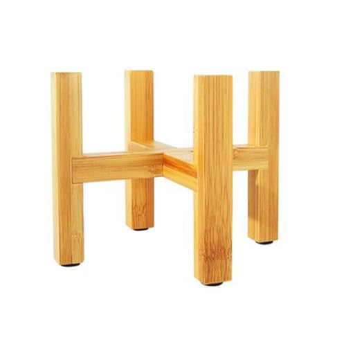 Zymoplas Holz Blumentopf Ständer Indoor Vierbeinigen Pflanzer Starker Bonsai Halter Topf Dekorative Display Rack Hause Dekoration von Zymoplas