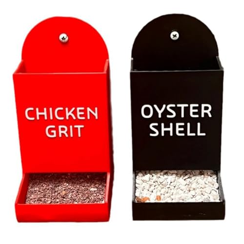 Zymoplas Hühnerstall Essential Home Distribution Feed Box für ausgewogene Ernährung ABS 3D gedruckte Fütterungsbox Fütterung Ornament Feeder von Zymoplas
