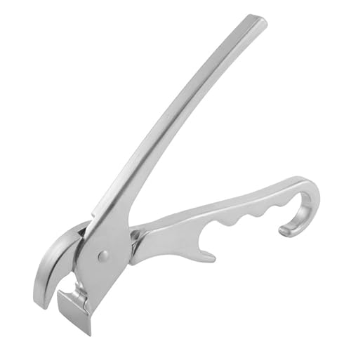 Zymoplas Isolierte Zange für Pizza aus Aluminiumlegierung, kompakte Topfhebeklemme, multifunktionale Topfhebeklemme aus Edelstahl von Zymoplas