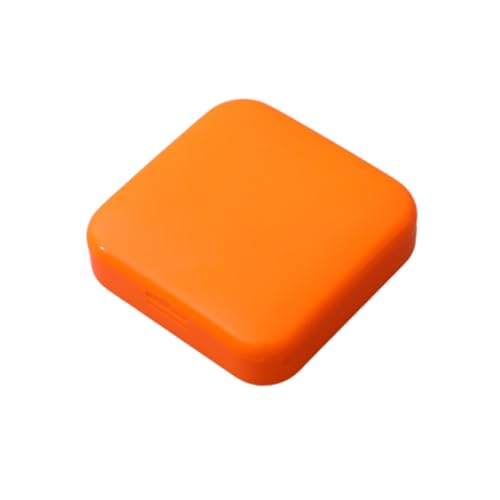 Zymoplas Mini-Pillenetui, 2 Gitter, staubdicht, Tablet-Organizer, Behälter, Behälter, Spender, Fitnessstudio, Zubehör, Tasche, Handtasche, Orange Zymoplas Mini-Pillenetui, 2 Gitter, staubdicht, Tablet-Organizer, Behälter, Behälter, Spender, Fitnessstudio, Zubehör, Tasche, Handtasche, Orange von Zymoplas