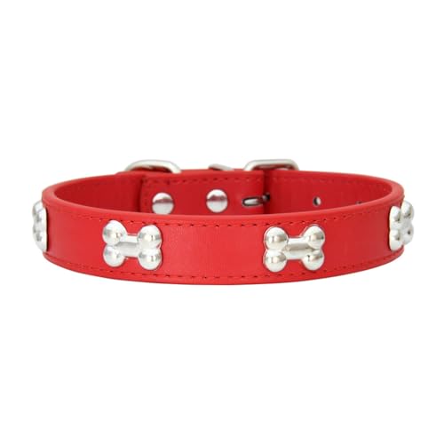 Zymoplas PU Katzenhalsband, verstellbare Schnallen für sicheren und bequemen Sitz, Hundehalsbänder, Hundehalsband, Haustierhalsband, stilvoll, langlebig, Rot, 2.5 * 50cm Zymoplas PU Katzenhalsband, verstellbare Schnallen für sicheren und bequemen Sitz, Hundehalsbänder, Hundehalsband, Haustierhalsband, stilvoll, langlebig, Rot, 2.5 * 50cm von Zymoplas