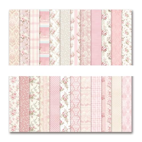 Zymoplas Scrapbook Papier Set, 24 Blatt, Kartonblöcke mit Boho Blumenmuster, für selbstgemachte Fotocollagen, Rahmen, Kunstdekoration, 12 Designs, PAD2078 12 Zymoplas Scrapbook Papier Set, 24 Blatt, Kartonblöcke mit Boho Blumenmuster, für selbstgemachte Fotocollagen, Rahmen, Kunstdekoration, 12 Designs, PAD2078 12 von Zymoplas