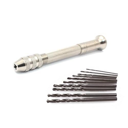 Zymoplas Spiralbohrer Schmuckherstellung Holzbearbeitung Bohrer mit Griff Handwerker Ersatz Haushaltswerkzeuge Kunststoff, mit 0.5 2.0mm Bits Zymoplas Spiralbohrer Schmuckherstellung Holzbearbeitung Bohrer mit Griff Handwerker Ersatz Haushaltswerkzeuge Kunststoff, mit 0.5 2.0mm Bits von Zymoplas