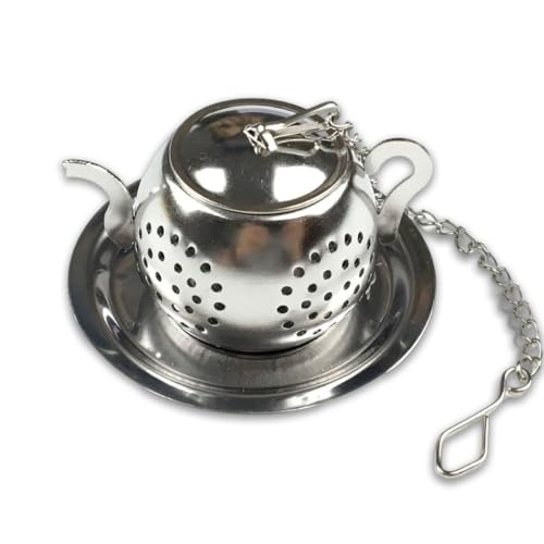 Zymoplas Teekanne Form Loser Tee Infuser Edelstahl Kaffee Kräuterblatt Sieb Teegeschirr Filter Haushalt Küche Café Zymoplas Teekanne Form Loser Tee Infuser Edelstahl Kaffee Kräuterblatt Sieb Teegeschirr Filter Haushalt Küche Café von Zymoplas