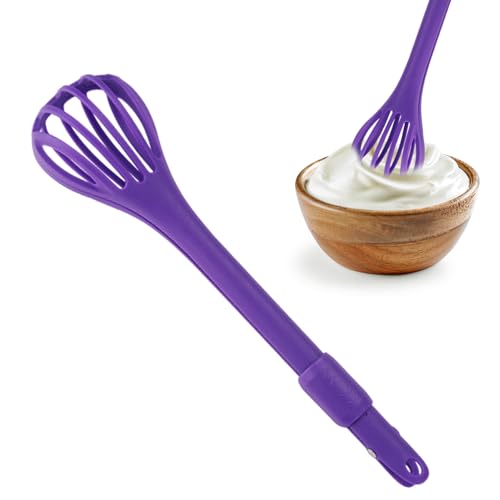 Zyntora Eier Mixer | Lebensmittel Clip Form Eier Quirl Werkzeug | Handheld Küchenhelfer Griffhilfe Zum Kochen Rühren Backen | Teig Milch Mehl Brot Nudeln Matcha Mixen Zyntora Eier Mixer | Lebensmittel Clip Form Eier Quirl Werkzeug | Handheld Küchenhelfer Griffhilfe Zum Kochen Rühren Backen | Teig Milch Mehl Brot Nudeln Matcha Mixen von Zyntora