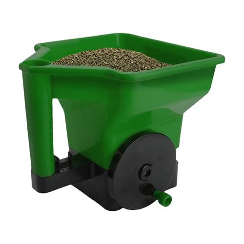 Zyntora Handstreuer | Tragbarer Düngerstreuer | Handkurbel Gartenausrüstung Für Rasen Gemüsebeet Blumenbeet Im Frühling Herbst Zyntora Handstreuer | Tragbarer Düngerstreuer | Handkurbel Gartenausrüstung Für Rasen Gemüsebeet Blumenbeet Im Frühling Herbst von Zyntora