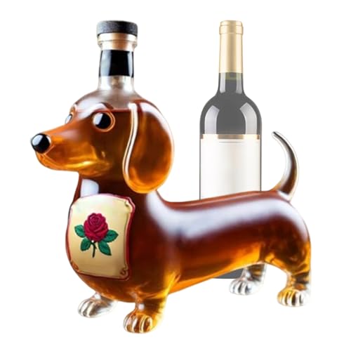 Zyntora Liquor Flasche - Dackel Hundeförmige Leere Spirituosenflaschen | Sammlerstück Dekanter Geschenkidee Für Wohnzimmer Einweihungsparty Geburtstag Zyntora Liquor Flasche - Dackel Hundeförmige Leere Spirituosenflaschen | Sammlerstück Dekanter Geschenkidee Für Wohnzimmer Einweihungsparty Geburtstag von Zyntora
