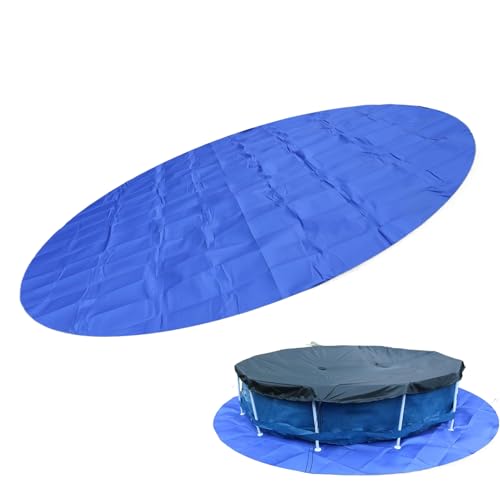Zyntora Unterlegmatte Für Pool,Runde Poolbodenabdeckung - Stichfeste Schutzunterlage Für Garten Terrasse Camping Freizeit Zyntora Unterlegmatte Für Pool,Runde Poolbodenabdeckung - Stichfeste Schutzunterlage Für Garten Terrasse Camping Freizeit von Zyntora