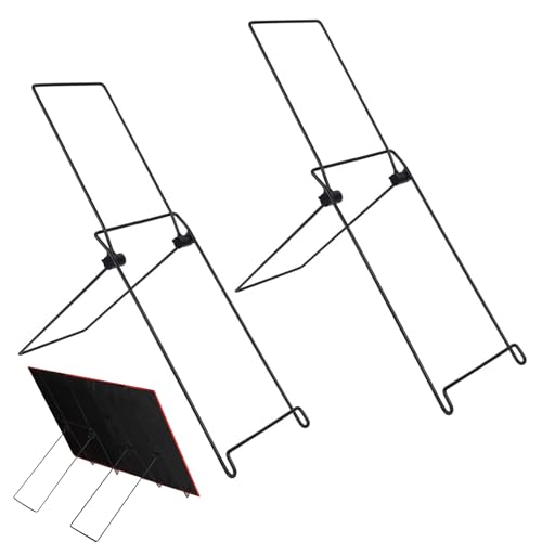 Zyntora Verstellbare Solarpanel Ständer - 2 Stück Solarpanel Bodenständer,Stabile Schrägstellbeine Leicht Für Camping Wanderung von Zyntora