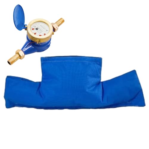 Zyntora Wasserzähler Isolierhülle | Frostschutz-Abdeckung Für Wasserzähler | Wiederverwendbarer Frostschutz für Bewässerungsventile Wasserdicht Wintertauglich Innenleitungen Zyntora Wasserzähler Isolierhülle | Frostschutz-Abdeckung Für Wasserzähler | Wiederverwendbarer Frostschutz für Bewässerungsventile Wasserdicht Wintertauglich Innenleitungen von Zyntora