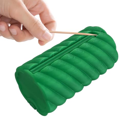 Zyntora Zahnstocherhalter Spender | Tragbarer Zahnstocherhalter | Heimdekoration, Küchen-Zahnstocherhalter für Wohnung, Miete, Restaurant, Hotel, Zuhause, Unternehmen von Zyntora