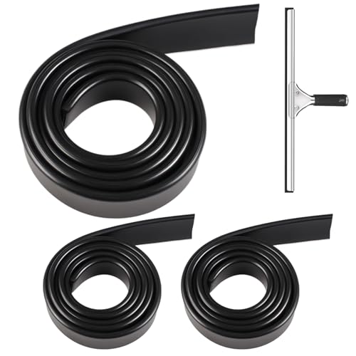 3 Stück Fensterabzieher Silikon Ersatz Lippe 105cm Gummi Fensterabzieher, Ersatz Gummilippe Abzieher, Wischergummi Zuschneidbar, Fensterwischer Silikon Ersatzlippe für Fenster Glas Dusche Türen 3 Stück Fensterabzieher Silikon Ersatz Lippe 105cm Gummi Fensterabzieher, Ersatz Gummilippe Abzieher, Wischergummi Zuschneidbar, Fensterwischer Silikon Ersatzlippe für Fenster Glas Dusche Türen von Zyren