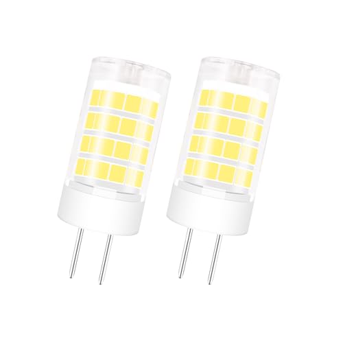 Zyrvolux GY6.35 LED Lampe 3W [30W Halogenersatz], AC/DC 12V, T4 / GY6.35 Bi-pin Base Kaltesweiß 6000k – für Pendelleuchten, Schreibtischlampen & Tischlampen, Deckenlampen, Außenbeleuchtung (2er-Pack) von Zyrvolux