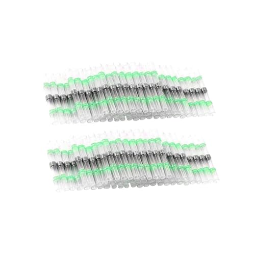 100/1000 Stück grüne Lötdichtungs-Drahtverbinder, wasserdicht, Schrumpfschlauch, isolierte Kabelspleißklemmen für Kraftfahrzeuge, Wasserfahrzeuge(700pcs) von ZythrXLate