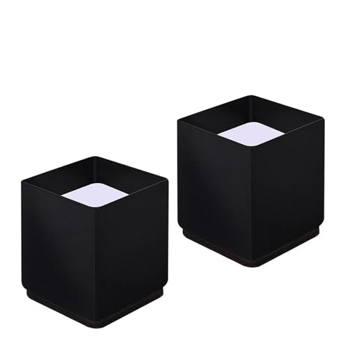 4 Stück Möbel-Stuhlerhöhungs-Bodenschutzpolster for Sofa/Bett/Tisch/Stuhlerhöhungsbeine, Möbelerhöhungen, Stuhl, Schreibtisch, Tischfüße, Heber für Esszimmerstühle, Sofas(Square 6x5cm Black) 4 Stück Möbel-Stuhlerhöhungs-Bodenschutzpolster for Sofa/Bett/Tisch/Stuhlerhöhungsbeine, Möbelerhöhungen, Stuhl, Schreibtisch, Tischfüße, Heber für Esszimmerstühle, Sofas(Square 6x5cm Black) von ZythrXLate