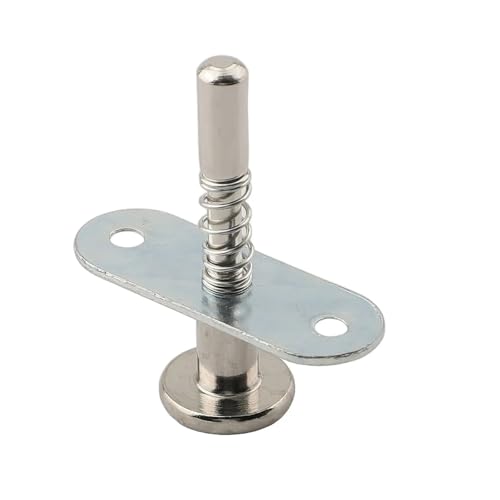 6,5 x 45 mm 0,26 1,77 Zoll Stahlkolbenriegel Hohe Bearbeitbarkeit Starke Feder Gute Elastizität Federbelasteter Riegelschrank für Schränke, Türen von ZythrXLate