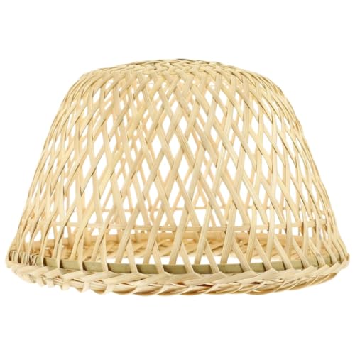 Bambus Lampenschirm Bildschirm Wand Hängen Leuchten Schattierungen for Boden Weiß Decor Woven Kreative Zubehör für Wohnzimmer, Schlafzimmer Bambus Lampenschirm Bildschirm Wand Hängen Leuchten Schattierungen for Boden Weiß Decor Woven Kreative Zubehör für Wohnzimmer, Schlafzimmer von ZythrXLate