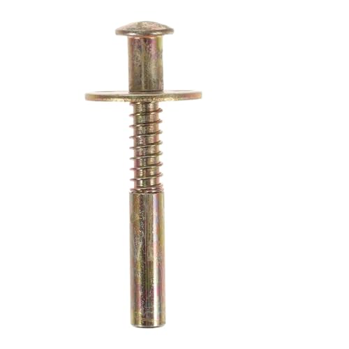Federbelasteter Kolbenriegel, Eisenbett-Befestigungsmaterial, automatischer Verriegelungsstift for Kaninchenkäfig-Fenstergitter, einfach für Schränke, Türen(Color 1) von ZythrXLate