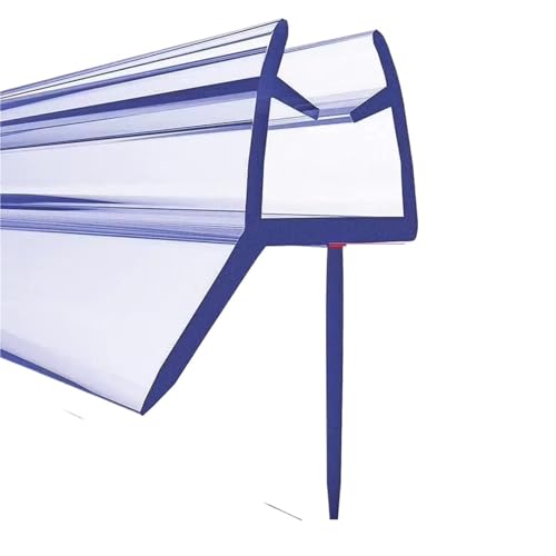 Transparenter Dichtungsstreifen 2 Stück 0,5 m Bad-Duschstreifendichtung for Bildschirmtüren, passend for 4–6 mm Glasdichtungen, Lückendichtungsstreifen, Badezimmer-Transparentzubehör, 4 Typen(17mm) von ZythrXLate