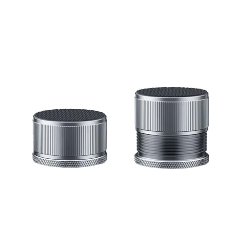 ZythrXLate 2/4 stücke Metall Möbel Bein Booster Pad Bett Riser Höhe Einstellbar Sofa Füße Boden Protector Waschmaschine Bein Highten Cusion für Esszimmerstühle, Sofas(2pcs Grey) von ZythrXLate