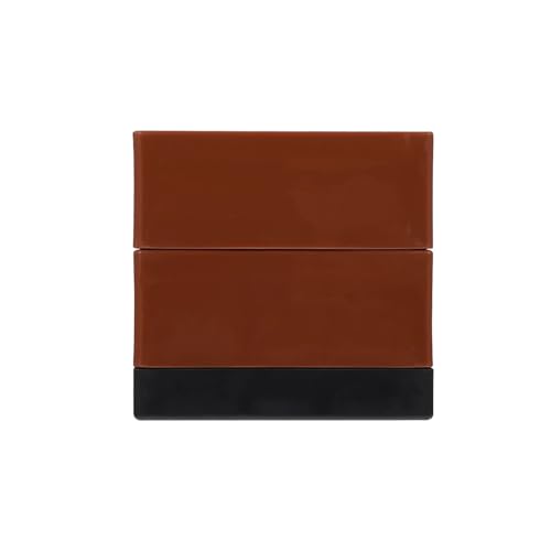 ZythrXLate 4 Stück Bettfußerhöhung, Stuhlbeinverlängerungen, Möbelheber, quadratische Schreibtischheber, Coucherhöhungen, Kunststoff for Sofa für Esszimmerstühle, Sofas(Brown8.5X8.5X5CM) von ZythrXLate