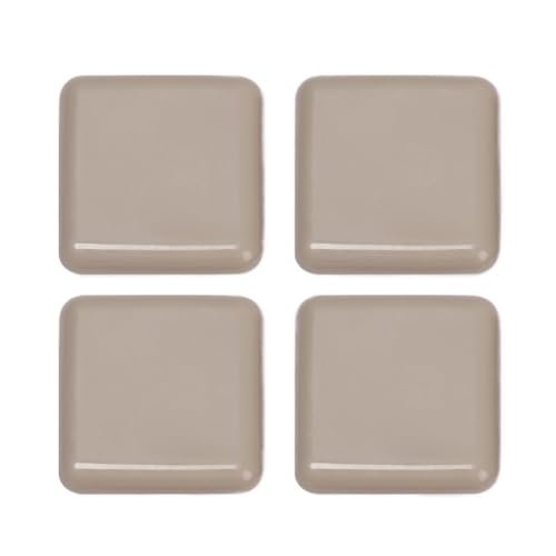 ZythrXLate 4 stücke Möbel Bein Gleiter Pads Anti Scratch Einfach Bewegen Schwere Möbel Verdickt Moving Pad Boden Schutz Matte für Esszimmerstühle, Sofas(63x63mm) von ZythrXLate
