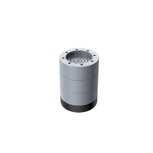 ZythrXLate 4PC Kunststoff Bett Riser Einstellbare Runde Möbel Erhöhen Blöcke Heavy Duty Möbel Riser für Esszimmerstühle, Sofas(8cm) von ZythrXLate