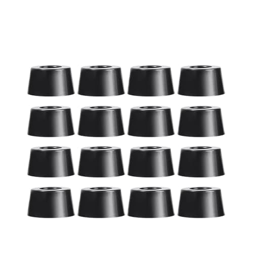 ZythrXLate 8/16/40/80 Stück Gummipads Bodenschutz rutschfeste Schneidebrett Möbel Stoßstangendichtung Tisch Stuhlbeinabdeckung Möbel Hardware Matte für Esszimmerstühle, Sofas(16pcs-14x11x9mm) von ZythrXLate