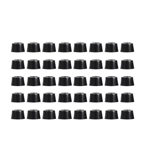 ZythrXLate 8/16/40/80 Stück Gummipads Bodenschutz rutschfeste Schneidebrett Möbel Stoßstangendichtung Tisch Stuhlbeinabdeckung Möbel Hardware Matte für Esszimmerstühle, Sofas(40pcs-11x9x6mm) von ZythrXLate