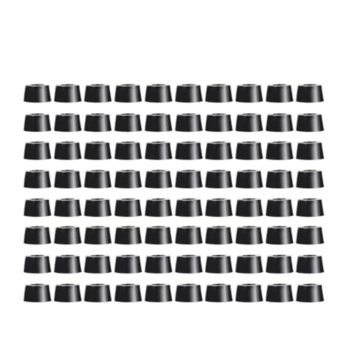 ZythrXLate 8/16/40/80 Stück Gummipads Bodenschutz rutschfeste Schneidebrett Möbel Stoßstangendichtung Tisch Stuhlbeinabdeckung Möbel Hardware Matte für Esszimmerstühle, Sofas(80pcs-14x11x9mm) von ZythrXLate