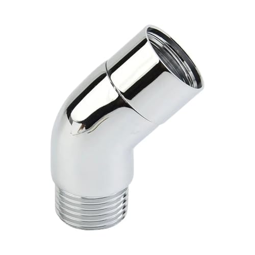 ZythrXLate Duschkopf-Winkelstück-Adapter-Anschlüsse Duscharm-Verlängerungswinkel 90° 135° Winkelstück Handbrause-Oberbrause-Winkelstück für Badezimmer, Toilette(Color 1) von ZythrXLate