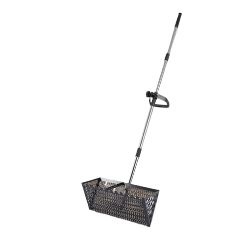 ZythrXLate Edelstahl-Strandsieb, Müllsieb, Meeresreinigungsrechen, faltbar, Schatzsuche, Strandsand, Strandschaufel, Sandsieb für Strände, Gärten ZythrXLate Edelstahl-Strandsieb, Müllsieb, Meeresreinigungsrechen, faltbar, Schatzsuche, Strandsand, Strandschaufel, Sandsieb für Strände, Gärten von ZythrXLate