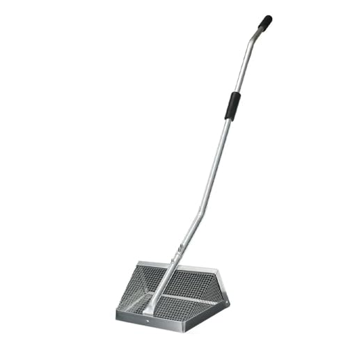 ZythrXLate Flohharke aus Edelstahl, Robustes Sandsieb, Sandrechen, Schaufel, Abnehmbarer Strandgarten-Sandsieb for den Strand für Strände, Gärten ZythrXLate Flohharke aus Edelstahl, Robustes Sandsieb, Sandrechen, Schaufel, Abnehmbarer Strandgarten-Sandsieb for den Strand für Strände, Gärten von ZythrXLate
