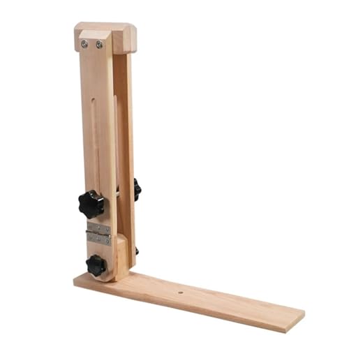 ZythrXLate Handgenähter Holzclip Desktop Schnürung Leder Handwerk Hand Tisch Nähen Pony Pferd Klemme Werkzeuge von ZythrXLate