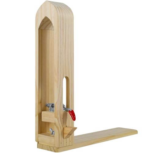 ZythrXLate Handgenähter Holzclip Ledernähklemme, tragbarer Lederhandwerksclip aus Holz, stabile Befestigungsklemme for Nähen von Leder, Handnähvorrichtung ZythrXLate Handgenähter Holzclip Ledernähklemme, tragbarer Lederhandwerksclip aus Holz, stabile Befestigungsklemme for Nähen von Leder, Handnähvorrichtung von ZythrXLate