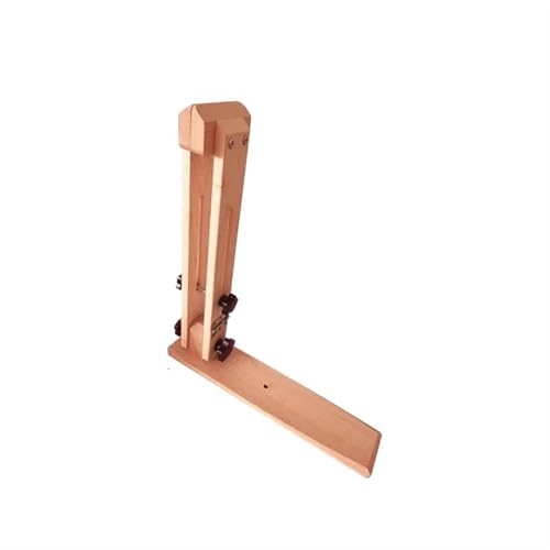 ZythrXLate Handgenähter Holzclip Ledernähvorrichtung, Nähen von Pony-Tisch, Desktop-Pferdeklemme, Holzklammer for DIY-Handarbeitsklemme, Reparaturwerkzeug(Type3) von ZythrXLate