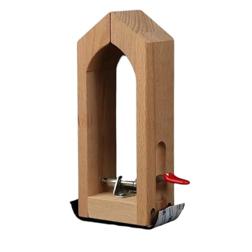 ZythrXLate Handgenähter Holzclip Ledernähvorrichtung, Nähen von Pony-Tisch, Desktop-Pferdeklemme, Holzklammer for DIY-Handarbeitsklemme, Reparaturwerkzeug(Type5) von ZythrXLate