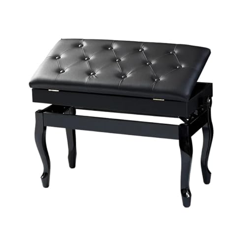 ZythrXLate Klavierhocker, Verstellbarer Lift, Einzel- oder Doppel-Guzheng-Bank aus Holz, E-Piano-Stuhl, Mehrzweckhocker for Klavier für Übungsraum, Musikstudio(Color 5) von ZythrXLate