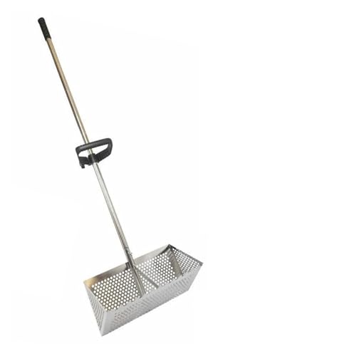 ZythrXLate Sandsieb aus Edelstahl, zusammenklappbar, for den Strand, Haifischzahnsieb, Strandsandschaufel, Muschelschaufel, Sandsieb, Meeresfrüchte-Werkzeug für Strände, Gärten ZythrXLate Sandsieb aus Edelstahl, zusammenklappbar, for den Strand, Haifischzahnsieb, Strandsandschaufel, Muschelschaufel, Sandsieb, Meeresfrüchte-Werkzeug für Strände, Gärten von ZythrXLate