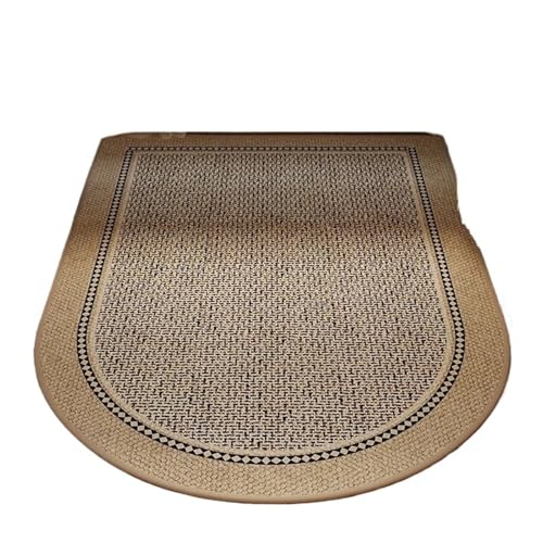 ZythrXLate Tragen Boden Gewölbte Schutz Matte Schlafzimmer Boden Matten Teppich für Eingangsbereich, Innenbereich(White,100x140cm) von ZythrXLate