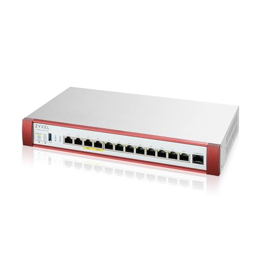 USG FLEX500 H Series, User-definable Ports with 2 * 2.5G, 2 * 2.5G(PoE+) & 8 * 1G, 1*USB with 1 YR Security Bundle von ZYXEL