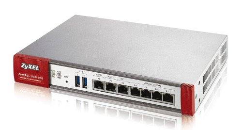 ZyXEL USG-200 3DES, IPSec, SSL, SHA-1, SHA-2/MD5, 1 Gbit/s, Gigabit Ethernet, 10/100/1000 Mbps von ZYXEL