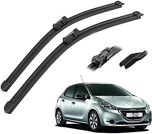 ZzYyyJie Auto-Frontwischer,Windschutzscheiben-Wischerblätter,Frontscheibenwischer für Peugeot 208 2012 2013 2014 2015 2016 2017 2018 26 "+ 16" ZzYyyJie Auto-Frontwischer,Windschutzscheiben-Wischerblätter,Frontscheibenwischer für Peugeot 208 2012 2013 2014 2015 2016 2017 2018 26 "+ 16" von ZzYyyJie