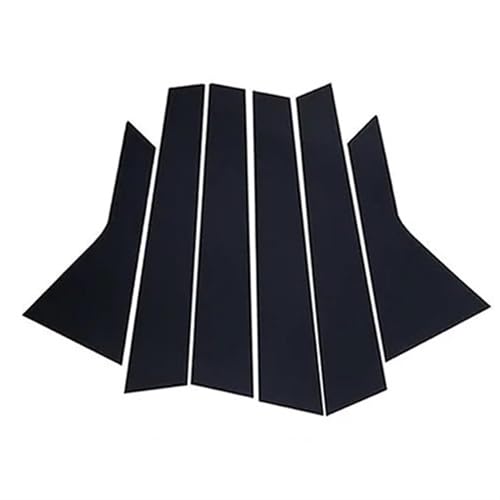 ZzYyyJie für Nissan Qashqai J10 2008 2009 2010 2011 2012 2013 6Pcs Auto-Fenster-B-Säulen,dekorative Aufkleber,Fensterverkleidung,A-Bright Black Style ZzYyyJie für Nissan Qashqai J10 2008 2009 2010 2011 2012 2013 6Pcs Auto-Fenster-B-Säulen,dekorative Aufkleber,Fensterverkleidung,A-Bright Black Style von ZzYyyJie