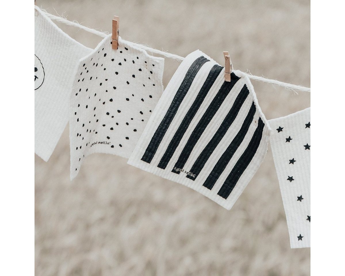 a good smile Geschirrtuch a good smile Schwammtuch DOTS & STRIPES 2er Set a good smile Geschirrtuch a good smile Schwammtuch DOTS & STRIPES 2er Set von a good smile