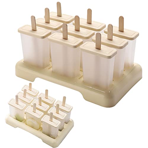 Selbstgemachte Popsicle-Formen aus PP,DIY Dessert-Eisformen mit EIS am Stiel für Zuhause | Einweihungsgeschenke für Familie, Freunde, Kollegen, langlebig und langlebig A2/b4 Selbstgemachte Popsicle-Formen aus PP,DIY Dessert-Eisformen mit EIS am Stiel für Zuhause | Einweihungsgeschenke für Familie, Freunde, Kollegen, langlebig und langlebig A2/b4 von a-r