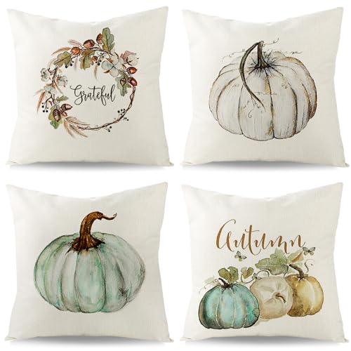 4er Set Herbst Kissenbezug 40x40 cm,Herbstdeko Kissenbezug,Dekorative Kissenhülle Erntedankfest,Kissenbezüge Herbst Outdoor,Kürbisse Herbst Kissenbezüge,für Schlafzimmer Wohnzimmer Couch Zierkissen 4er Set Herbst Kissenbezug 40x40 cm,Herbstdeko Kissenbezug,Dekorative Kissenhülle Erntedankfest,Kissenbezüge Herbst Outdoor,Kürbisse Herbst Kissenbezüge,für Schlafzimmer Wohnzimmer Couch Zierkissen von a ray of sunshine